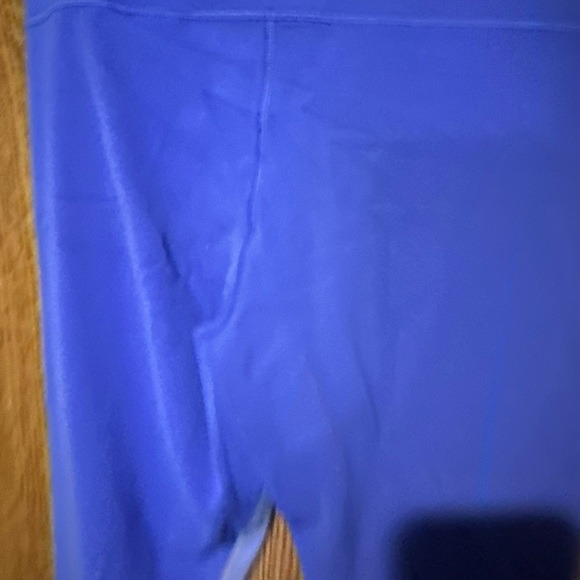 Blue High-Waisted Leggings - Picture 2 of 4